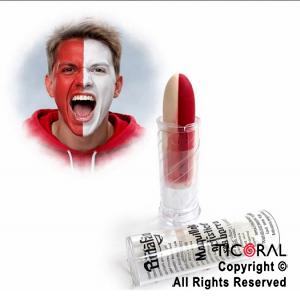 MAQUILLAJE ARTISTICO LABIAL DUO BLANCO Y ROJO 4GR